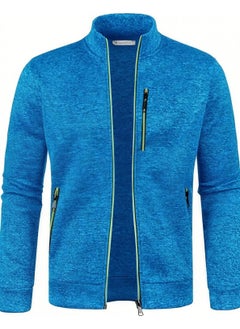 Men's Fleece Finish Lightweight Windproof Full Zip Fleece Jacket - pzsku/ZC96E530DB7FF23DADAAAZ/45/_/1735070824/85f985ac-e5ac-4fce-b954-7fc4e85a3770