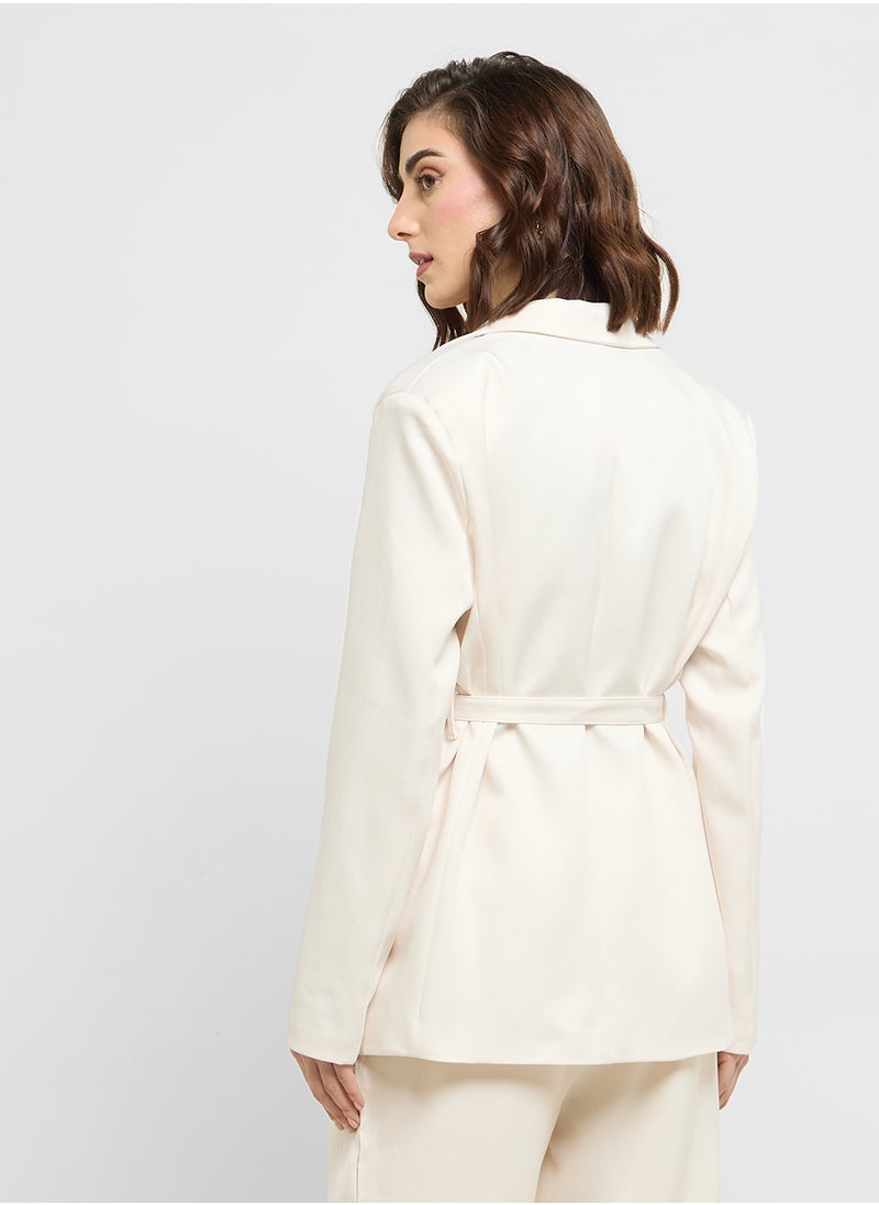 ELLA - Belted Blazer - Image 1