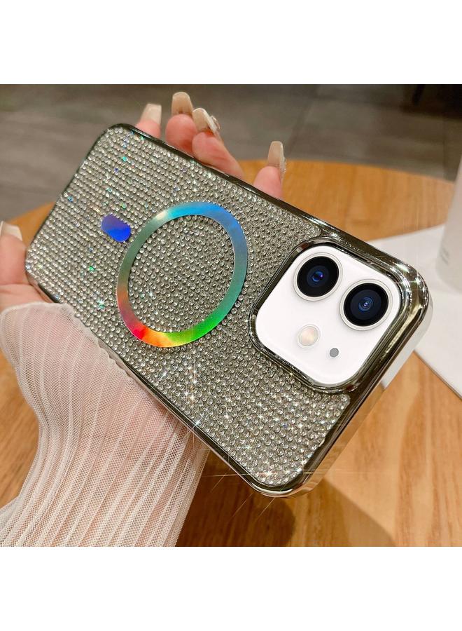 S-TOP Case For iPhone 12 Diamonds Plated Magsafe Phone Case - Image 1