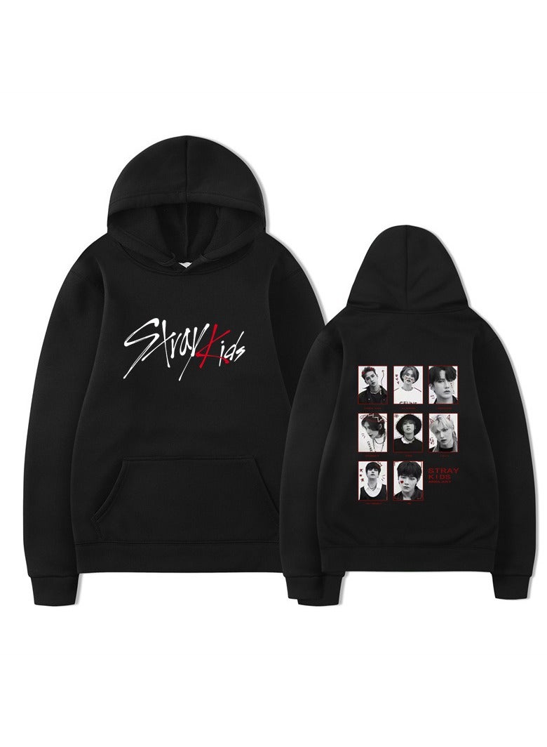 STRAY KIDS Hoodie Men Women Couples Sweatshirts Pullover Shirt Hooded Sweater  - Image 1