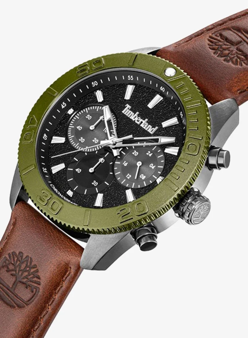 Timberland  Men's Carrigan Interchangeable Strap & Bezel Chronograph Watch for Men, 44mm for Men | Best Price UAE