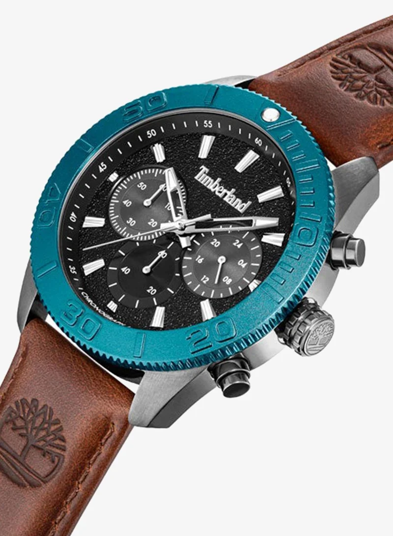 Timberland  Men's Carrigan Interchangeable Strap & Bezel Chronograph Watch for Men, 44mm for Men | Best Price UAE