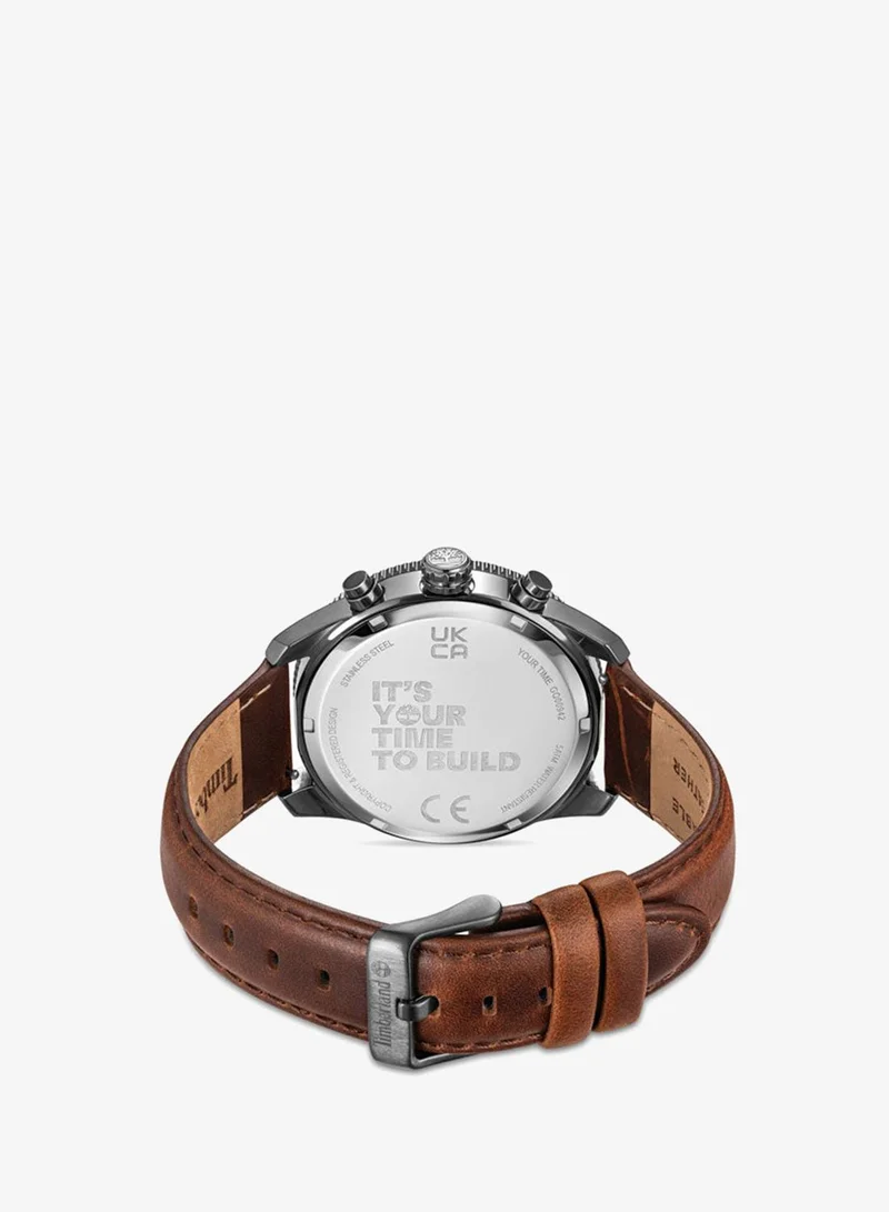 Timberland  Men's Carrigan Interchangeable Strap & Bezel Chronograph Watch for Men, 44mm for Men | Best Price UAE