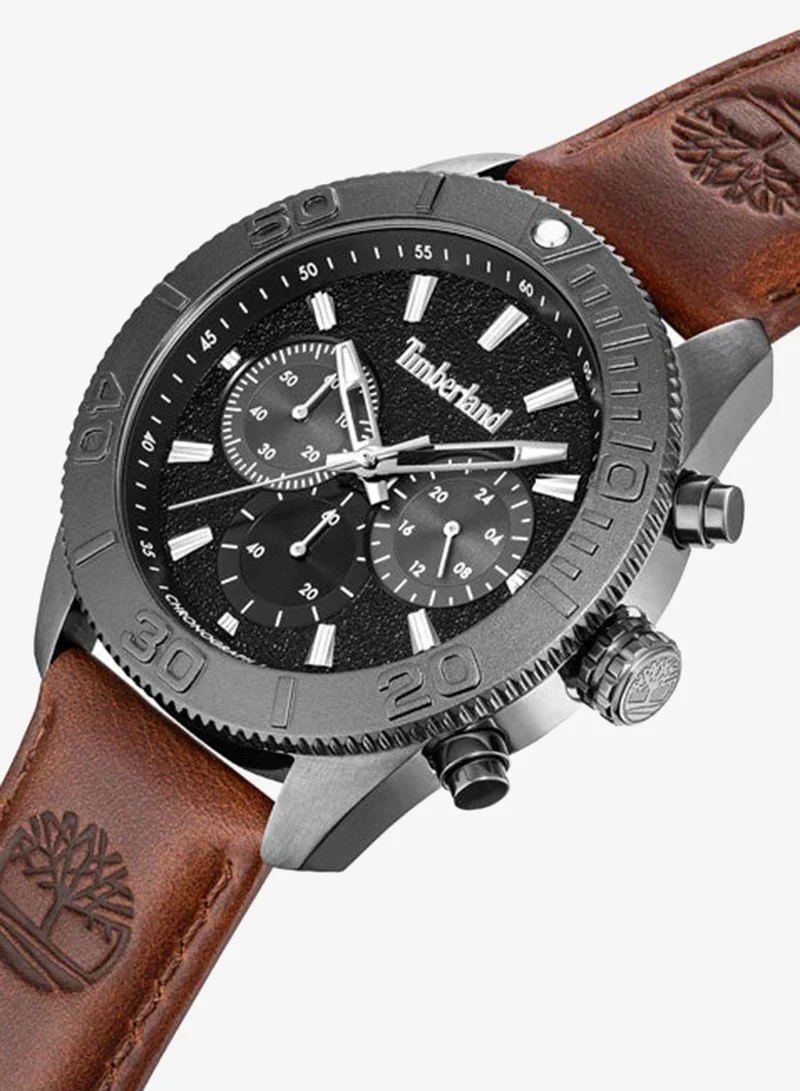 Timberland Carrigan Interchangeable Strap & Bezel Chronograph Watch for Men, 44mm