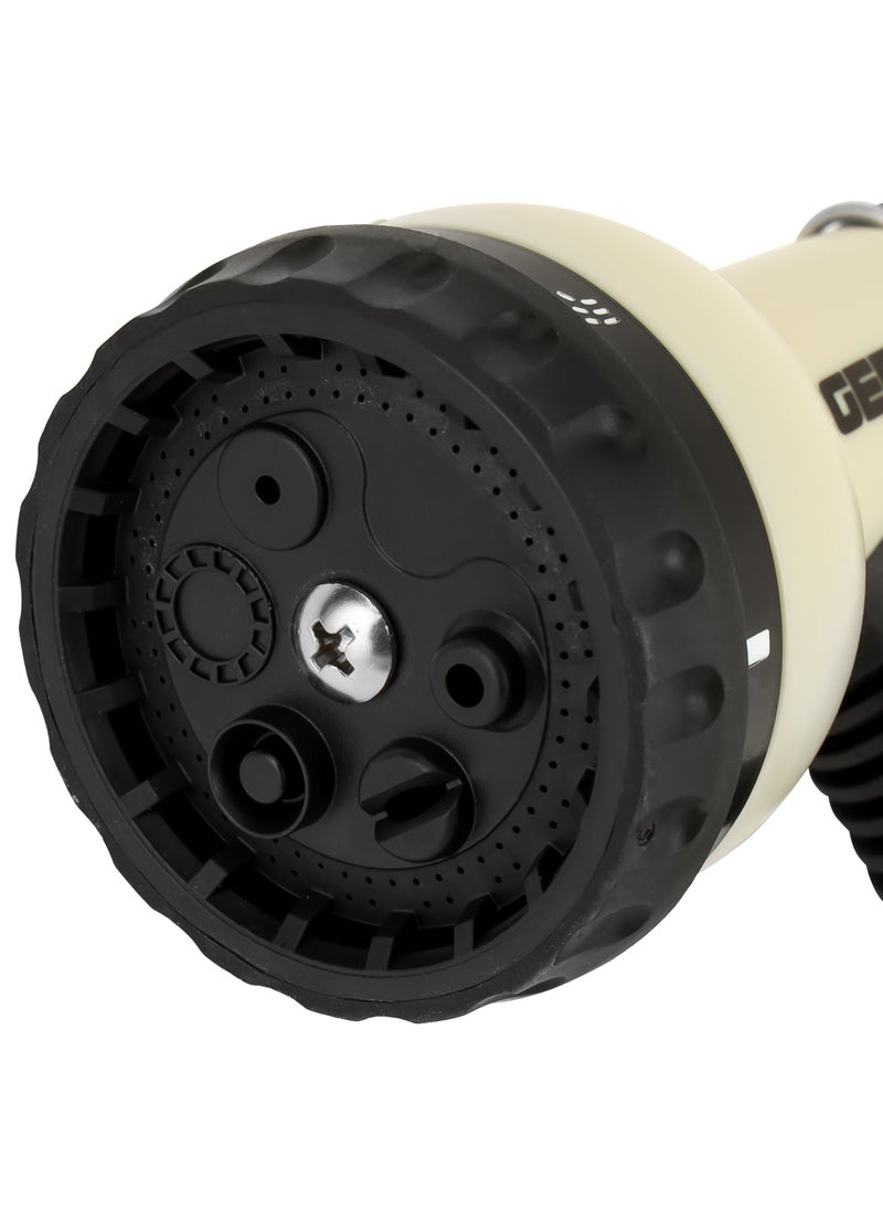 GEEPAS - Geepas 6 Pattern Spray Gun- GWH59376| Spray Nozzle with 6 Different and Adjustable Spray Pattern, Premium-Quality Construction| Light-Weight And Durable, Ideal to Connect To Hoses and Spray Water - Image 1