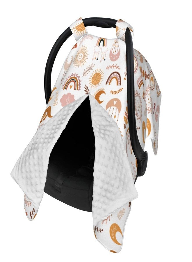 Mcewoel Boho Car Seat Cover for Baby in Winter Summer, Nursing Cover for Mom Boho Baby Stuff for Boys - Image 2