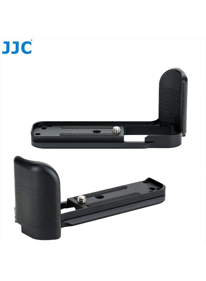 Fotasy قبضة يد JJC HG-XT30 X-T30، نوع أركا سويس سريع الإفراج QR، حامل معدني مضاد للانزلاق، قاعدة قبضة يد، سبيكة الألمنيوم، متوافقة مع فوجي XT30 XT20 X-T20 - Image 2