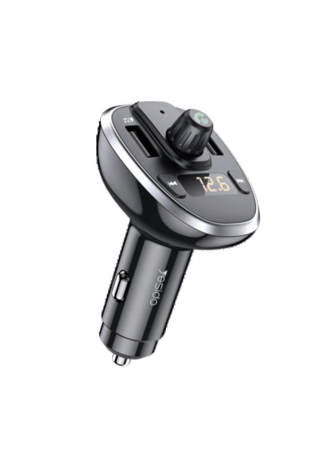 Yesido Y39 China Manufacture Smart Mp3 Player Fm Transmitter Usb Disk MP3 Fm Car Charger In Stock - Image 5