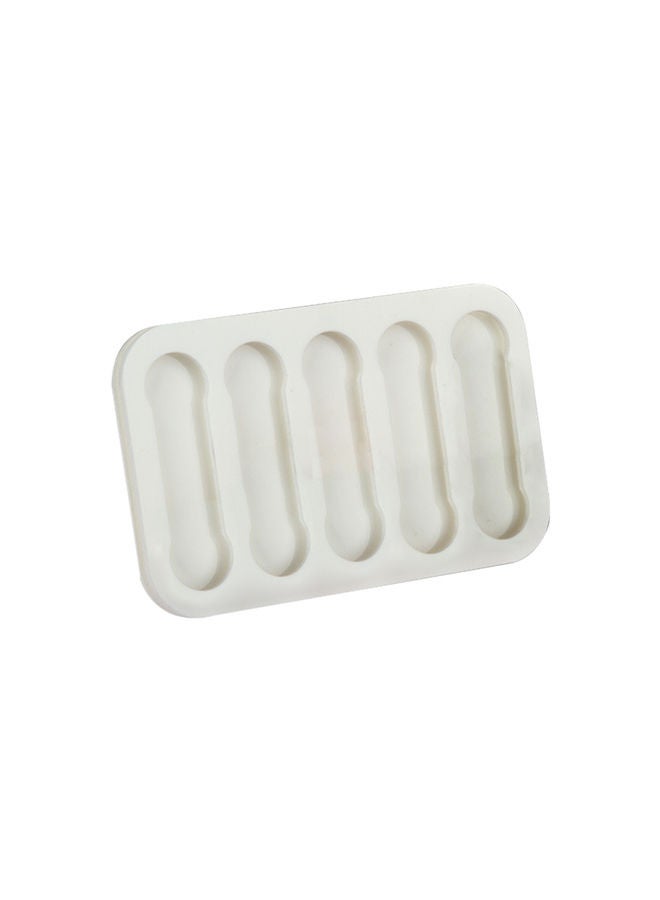 NIBEMINENT Counter Top Coffee Pod Holder White 24x3x15cm  - Image 1
