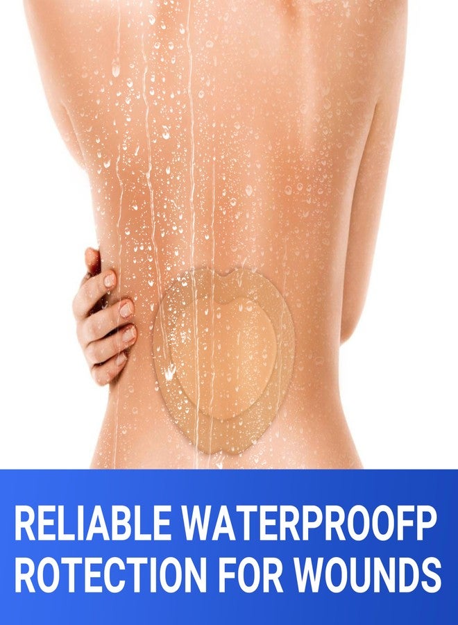 Bioemmalab Large Waterproof Bandages Wound Care 7"x 7" Silicone Foam Dressings Sensitive Skin,10 PCS, Adhesive Bordered Pads for Bed Sore Pressure Relief Sacral Buttocks, Showering, Sterile Sacrum Care - Image 5