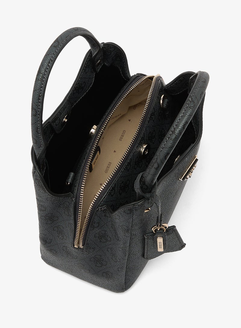 GUESS Meridian II Small Girlfriend Satchel Bag - Image 4