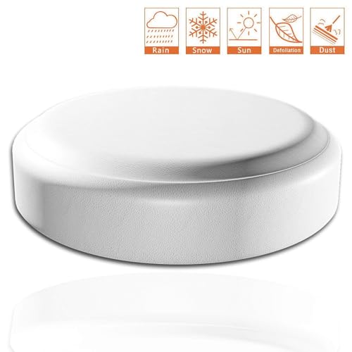 AmFor 28-29 inch Spare Tire Cover, Universal Fit for Jeep, Trailer, RV, SUV, Truck,Tough Tire Wheel Soft Cover Diameter 28" -29", Camper Wheel, Weatherproof Tire Protectors (White) - Image 2