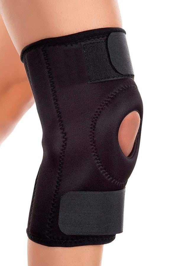 MEDTRIX Functional Hinge Knee Support Joint Protection Gym Wrap Open Patella Hinge Support (Medium (32.5 cm to 37.5 cm)) - Image 1