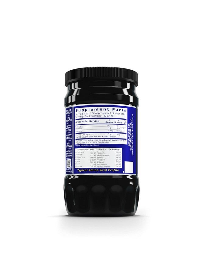 Quantum Nutrition QNL Quantum Collagen - Sustainably Sourced Hydrolyzed Marine Collagen - Gut Health Supplement for Women & Men - Offers Joint Support - 7 oz - Image 2