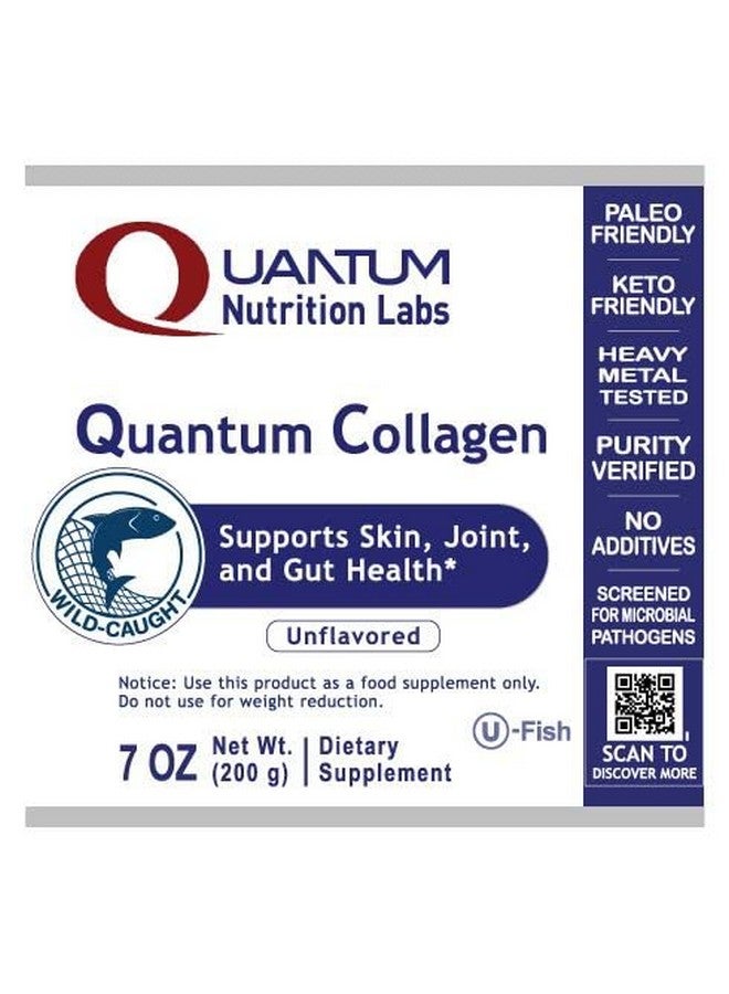 Quantum Nutrition QNL Quantum Collagen - Sustainably Sourced Hydrolyzed Marine Collagen - Gut Health Supplement for Women & Men - Offers Joint Support - 7 oz - Image 4