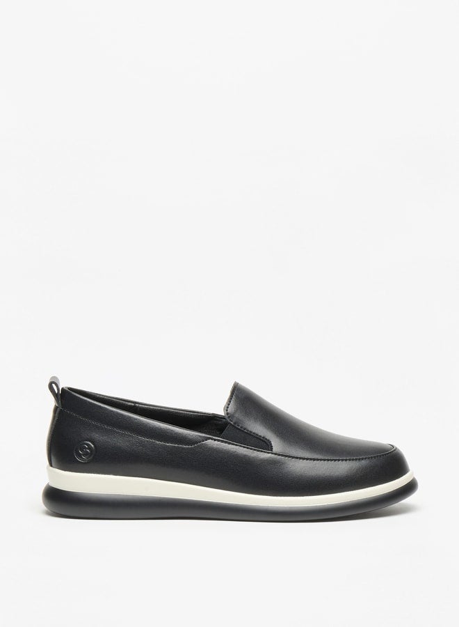 Celeste Women's Solid Slip-On Sneakers  - Image 3