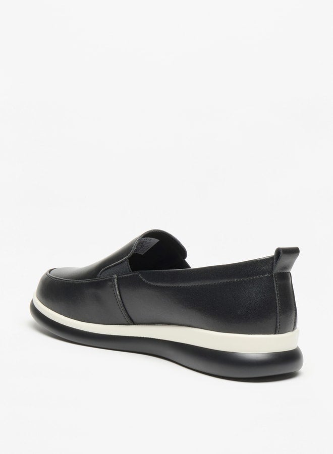 Celeste Women's Solid Slip-On Sneakers  - Image 2
