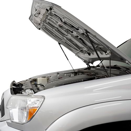 Redline Tuning 21-27010-02 Hood QuickLIFT PLUS System Compatible with Toyota Tacoma 2005-2015 (All Black Components) - Image 3