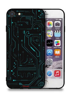 Apple iPhone 8 Protective Case Digital Art Circuits Minimalism Multiple Display