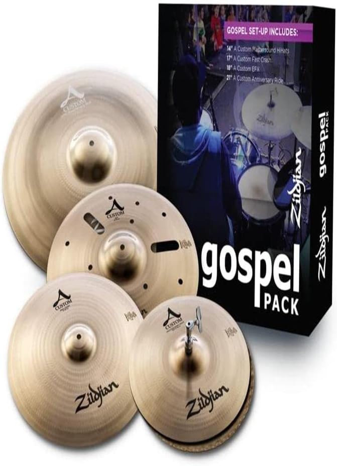Zildjian A Custom Gospel Cymbal Pack - Image 1