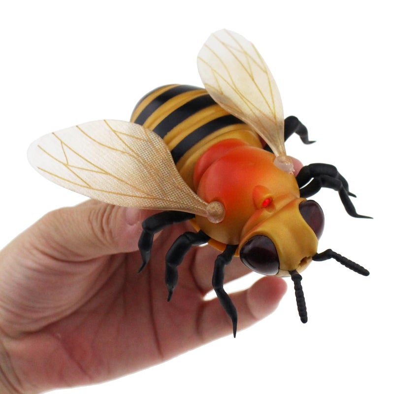Tipmant Realistic RC Honey Bee Toys IR Remote Control Honeybee Insect Vehicle Electric Animal for Cat Dog Kids Birthday Gifts - Image 5
