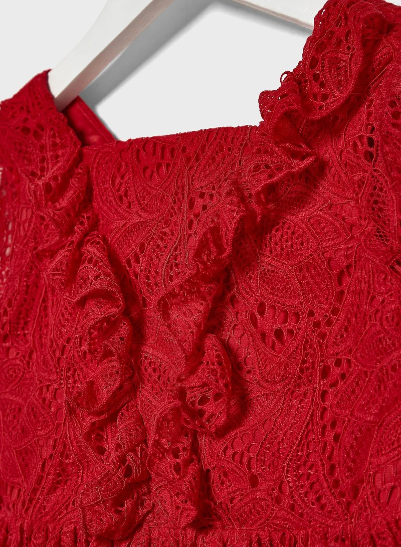 Bardot Junior Teen Vera Lace Dress