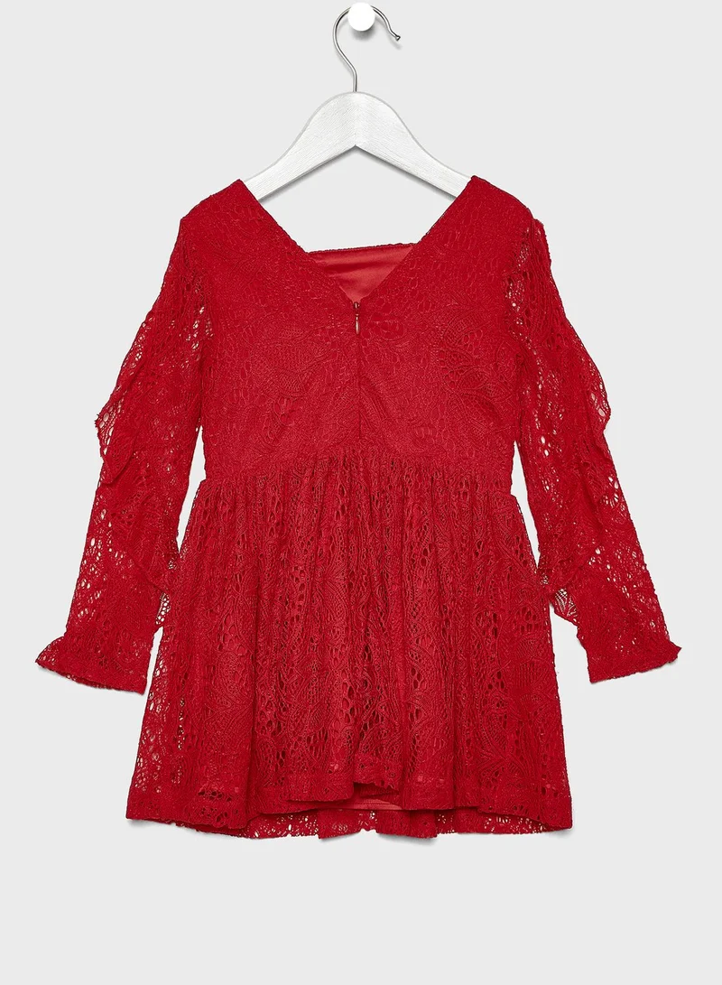 Bardot Junior Teen Vera Lace Dress