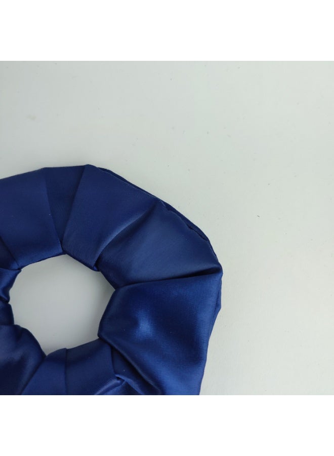 2 large, soft satin hair ties that protect hair from breakage - Image 2