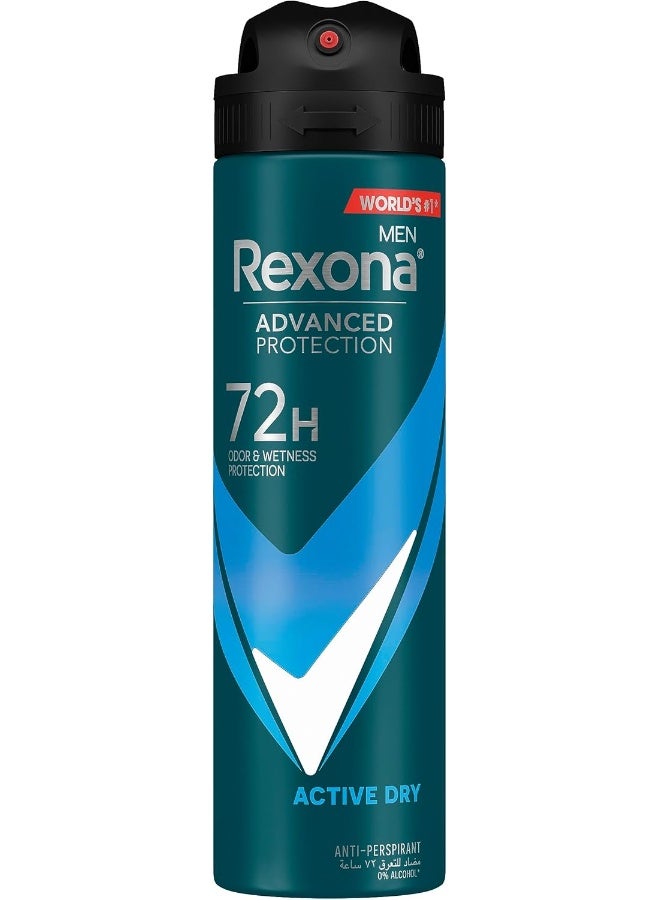 Rexona Men Antiperspirant Deodorant Spray - 150ml - Image 1