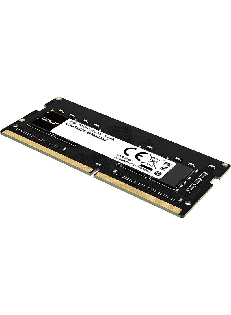 ليكسار ذاكرة الوصول العشوائي SODIMM DDR4 8 جيجابايت 3200 ميجاهرتز، ذاكرة كمبيوتر محمول SODIMM 260 دبوس، SO-DIMM عالية الأداء، ذاكرة كمبيوتر محمول للكمبيوتر الشخصي (LD4AS008G-B3200GSST) - Image 3