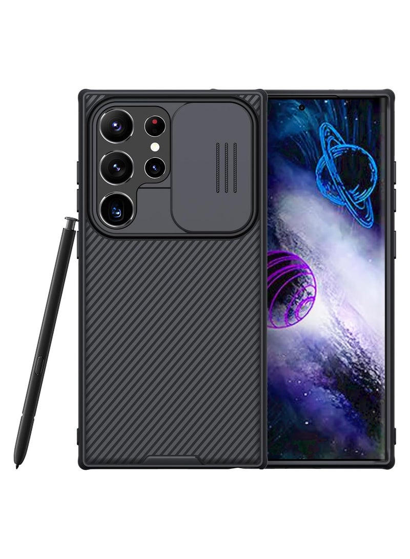 Nillkin for Galaxy S24 Ultra Case,CamShield Pro for Samsung Galaxy S24 Ultra Case with Slide Camera Cover, Slim Stylish, S24 Ultra Case,Black - Image 1