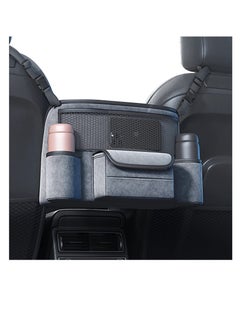 Excefore Backseat Car Organizer, Car Organizer Storage Between Seats, Car Large Capacity Storage Bag, Car Pocket Handbag Holder for Car Between Seats with Multi-Pocket, Car Net Pocket Purse Holder for Cars  - Image 1
