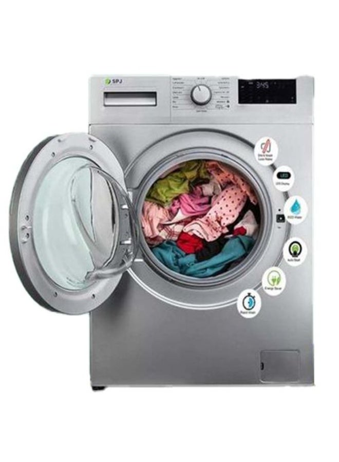 SPJ SPJ 6 kg Front‑Load Fully Automatic Washing Machine – Model FLFAMX‑6KWT (LED Display, Multiple Programs, A++ Energy)  - Image 1
