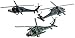 Playmaker Toys US Army Sikorsky UH60 Black Hawk Helicopter 10 Die Cast Metal Model Toy 1 at Random Color May Very - Image 3