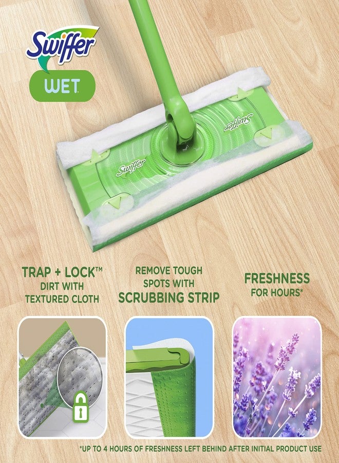 Swiffer Sweeper Wet Mopping Pad Refills for Floor Mop with Febreze Lavender Vanilla & Comfort Scent 24 Count - Image 2