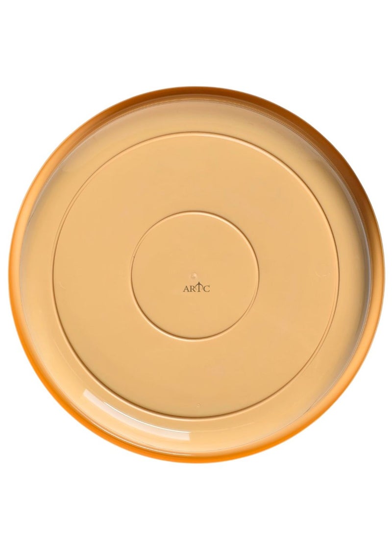 ARTC 21L Heavy-Duty Plastic Bath Tub (Beige) – Premium Multi-Purpose Round Basin for Laundry, Dishwashing, Cleaning, Soaking, Water Storage & Home Organization – Stackable & Durable - Image 5