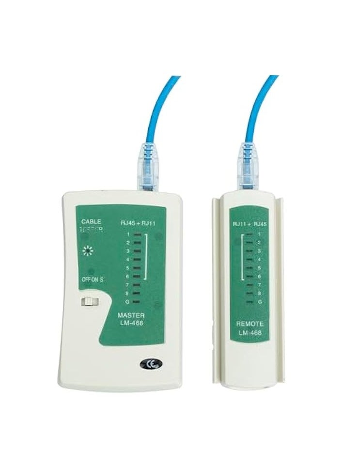 بروماس حزمة المكشكش RJ45 Cat6، بما في ذلك 30 قطعة موصل RJ45 Cat6، و30 قطعة غطاء RJ45، و1 اختبار كابل، و1 مكشكش منتج رئيسي  - Image 5