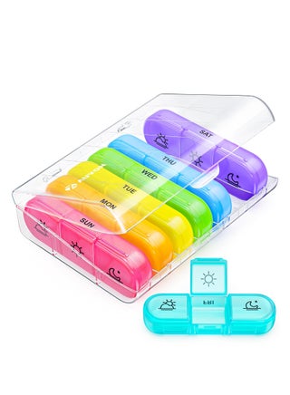 Three times daily (clear-colorful)