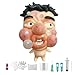 CIYOJA Pimple Popping Toy Squishy Toys Stress Relief Squeeze Toy Large Reusable Silicone Pimple Popper Fidget Toy Set Soft Sensory Toy for Adults ASMR Satisfying Play Includes 2 Filling Creams GrumpFace - Image 2