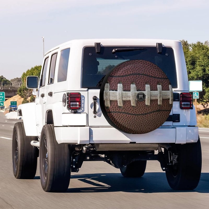 Delerain Football Laces Spare Tire Cover - Image 2