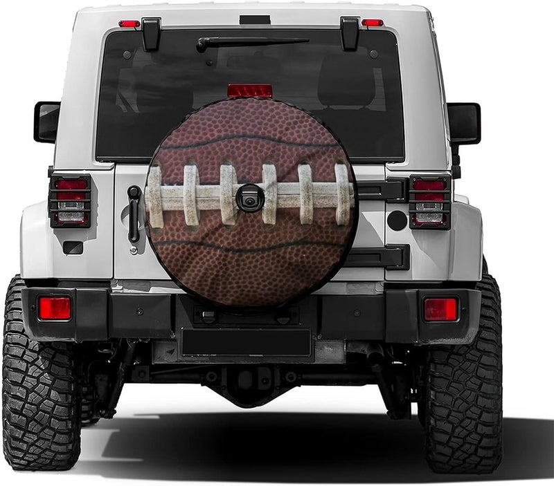 Delerain Football Laces Spare Tire Cover - Image 1