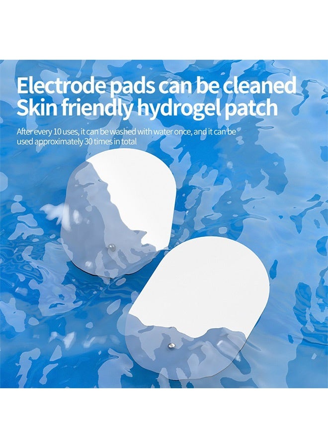 Quantum Dual Channel TENS EMS Unit Muscle Stimulato, Electronic Pulse Massager Muscle Massager with 4 Pads, Electric Pulse Massager for Pain Relief - Image 2