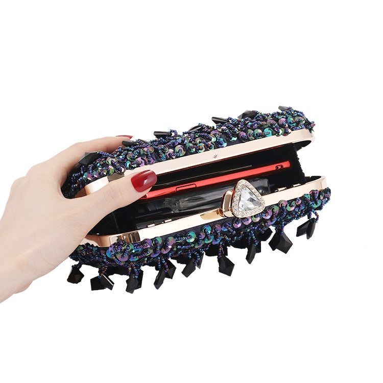 2022 New Dinner Bag Women'S Handbag Pearl Banquet All-Match Clutch Bag Dress Evening Bag - Image 5