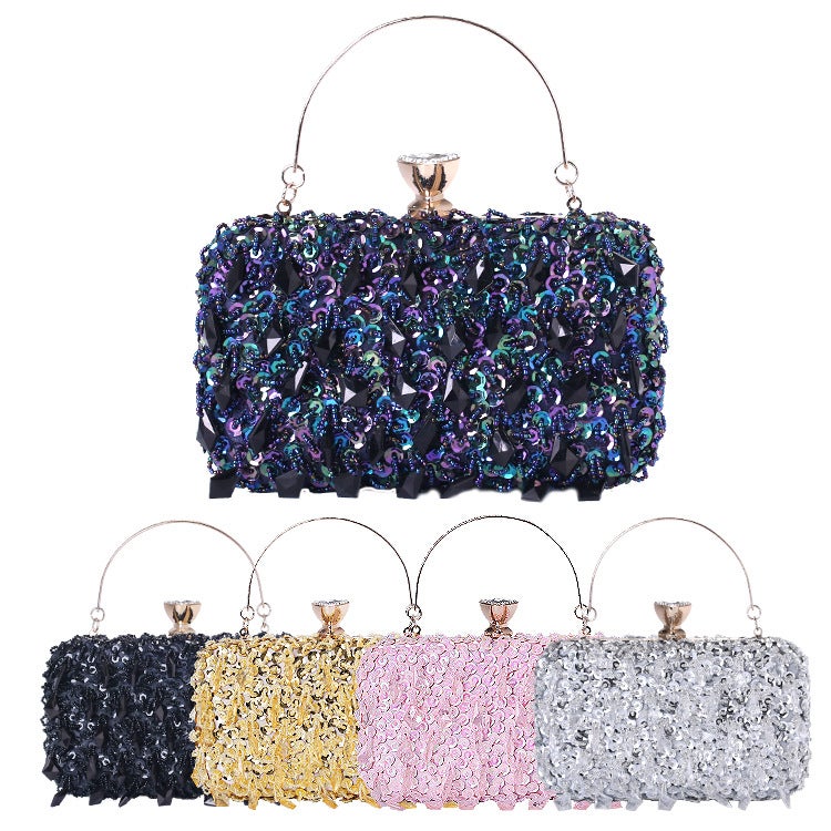 2022 New Dinner Bag Women'S Handbag Pearl Banquet All-Match Clutch Bag Dress Evening Bag - Image 3