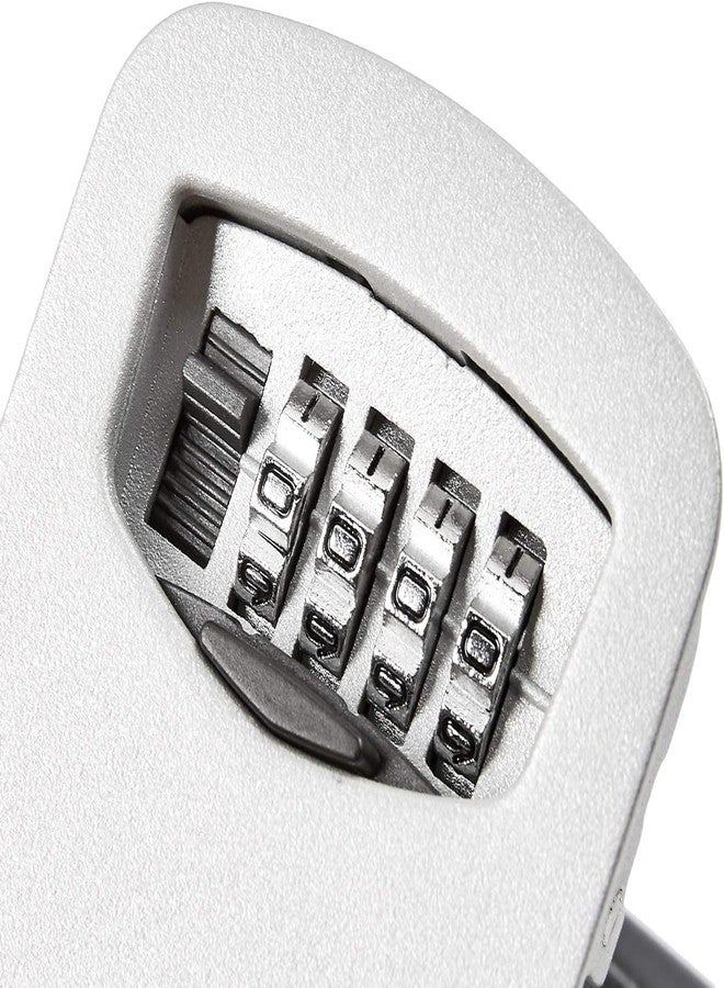 Elvana Numeric Keyz Safe Lock Box for Outside House | Wall Mounted Metal Keyz Storage Box | 4 Digit Combination Security Keys Hider - Image 4