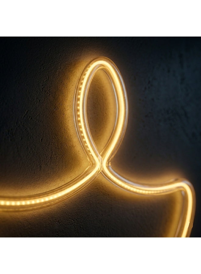 NOON HOME Diya LED Neon Wall Light – 60cm Warm White – Decorative Hanging Lamp for Home, Diwali & Festival Decor - Image 5