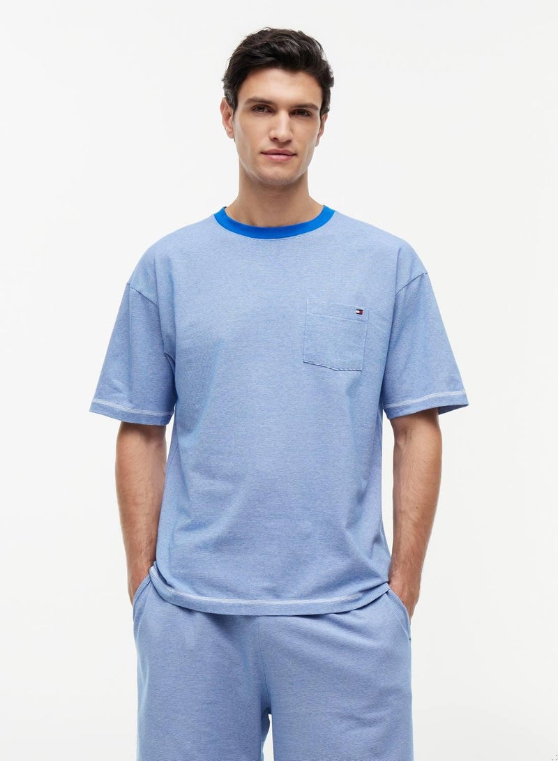 TOMMY HILFIGER Original Stripe Lounge T-Shirt - Image 1
