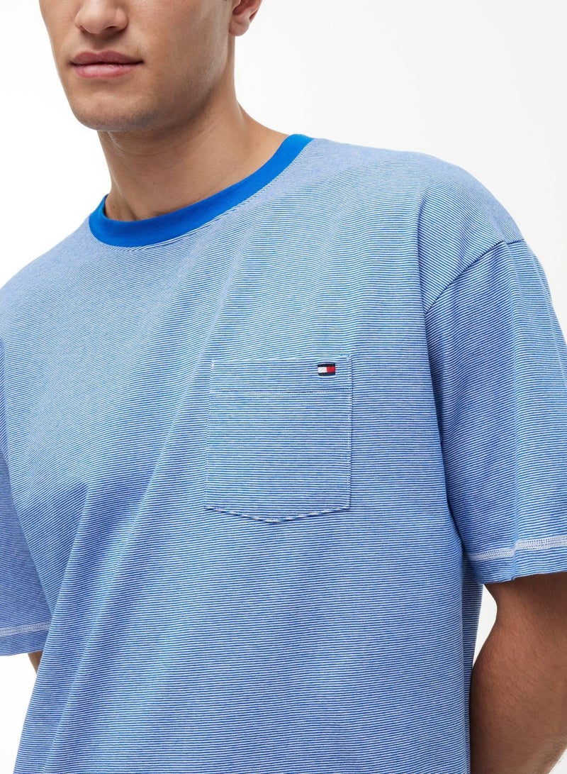 TOMMY HILFIGER Original Stripe Lounge T-Shirt - Image 2