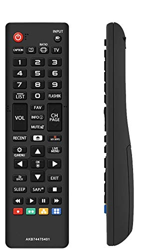 UBay New AKB74475401 Remote Control Replacement for LG TV 43LF5900 43UF6400 43UF6430 43UF6800 43UF6900 43UF7590 43UF7600 49LF5900 49UF6400 49UF6430 49UF6490 49UF6800 49UF6900 49UF7590 - Image 3