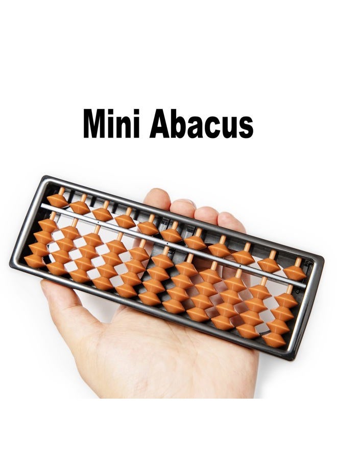 Black long Di fang Digital Standard Abacus-17.8 cm-Professional 11-Column Soroban Calculator (Functional and Educational Tool) - Image 2